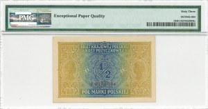 1/2 mkp 1916 A GENERAL - SPRING NUMBER - PMG 63EPQ