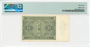 II RP, 1 gold 1938 ID - PMG 63