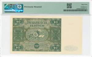 PRL, 20 zloty 1947 B - PMG 64