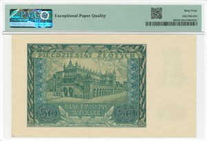 GG, 50 gold 1940 D - PMG 64 EPQ