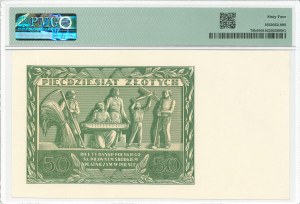 II Republic of Poland, 50 zloty 1936 - unfinished