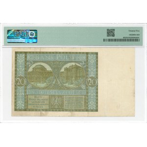 II RP, 20 złotych 1926 B.B. - PMG 25