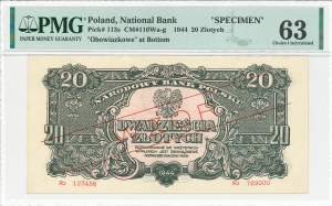 PRL, 20 gold 1944 