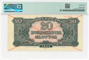 PRL, 20 zloty 1944 , 