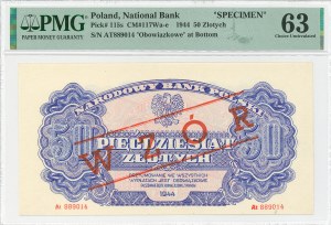 PRL, 50 zloty 1944 , 