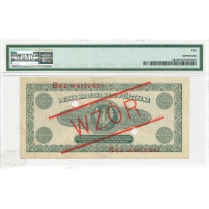 II RP, 100.000 marek polskich 1923 A - WZÓR - PMG 50