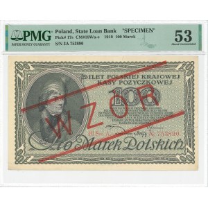 II RP, 100 marks 1919 III Ser. A - rare