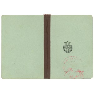 II RP, Świadectwo Państwowej Odznaki Sportowej Klasy II po raz 3 Warszawa 1932