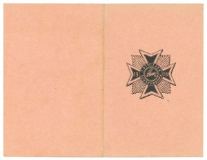 II RP, Legitimation of the badge of the 1st Motor Squadron - Lt. Gawuć