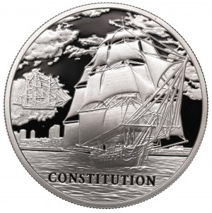Belarus, 20 roubles 2010 - USS Constitution