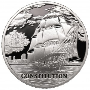 Belarus, 20 roubles 2010 - USS Constitution
