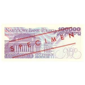 100.000 złotych 1993 A - WZÓR No. 0169