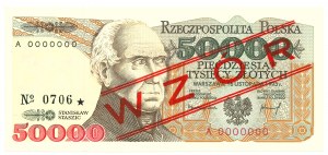50,000 PLN 1993 A - MODEL No. 0706