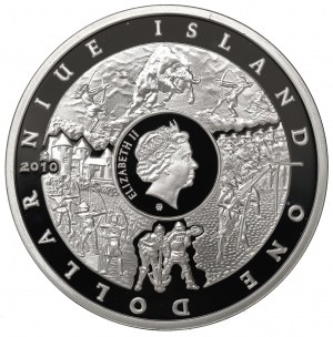 Niue Island, $1 2010