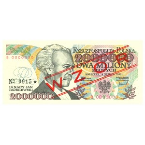 2 mln 1992 B - WZÓR - No 0915
