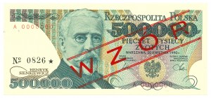 500,000 PLN 1990 A - MODEL No. 0826