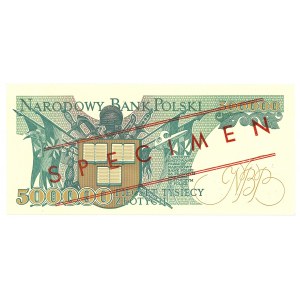 500,000 PLN 1990 A - MODEL No. 0826