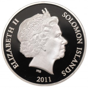 Solomon Islands, 5 dollars 2011