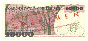 People's Republic of Poland, 10,000 Gold 1988 W - MODEL No. 0330