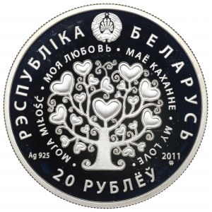 Belarus, 20 roubles 2011