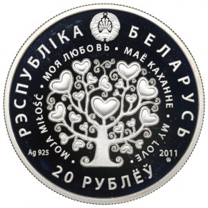 Belarus, 20 roubles 2011
