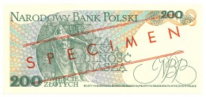 PRL, 200 zloty 1986 CR - MODEL No. 0590