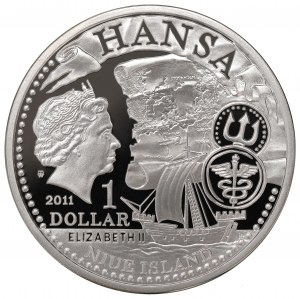 Niue Island, 1 dolar 2011 - Szczecin