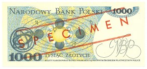 People's Republic of Poland, 1000 gold 1982 DC - MODEL No. 0065
