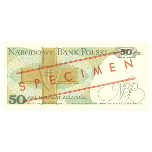 PRL, 50 złotych 1982 DA - WZÓR No. 0493