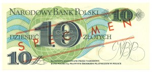 PRL, 10 zloty 1982 A - MODEL No. 0822