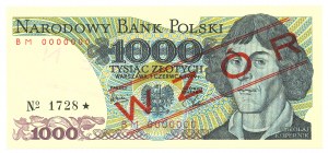People's Republic of Poland, 1000 gold 1979 BM - MODEL No. 1728