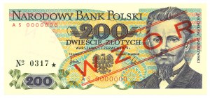 People's Republic of Poland, 200 gold 1979 AS - MODEL No. 0317