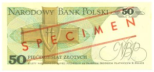 PRL, 50 zloty 1979 BW - MODEL No. 0813