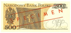 PRL, 500 zloty 1976 AF - MODEL No. 0563