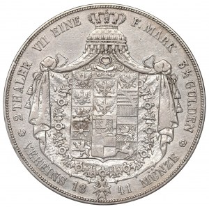 Germany, Prussia, 2 thaler=3-1/2 gulden 1841