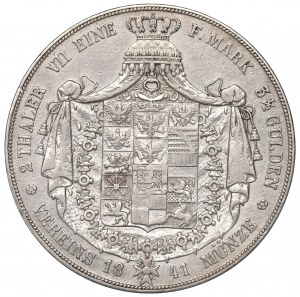 Germany, Prussia, 2 thaler=3-1/2 gulden 1841