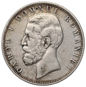 Romania, Carol I, 5 lei 1880