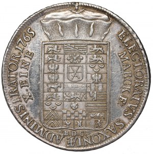 Germany, Xavery, Thaler 1765, Dresden