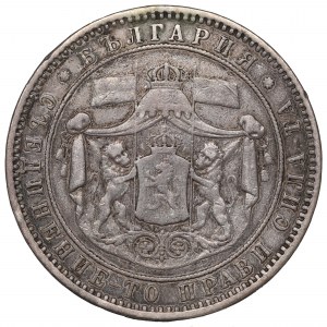Bulgaria, 5 leva 1885