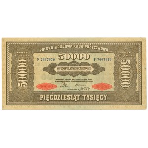 II RP, 50,000 Polish marks 1922 F