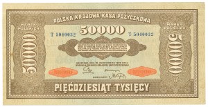 II RP, 50,000 Polish marks 1922 T