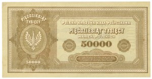 II RP, 50,000 Polish marks 1922 T