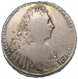 Russia, Peter II, Roubl 1728