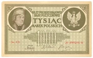 II RP, 1000 Polish marks 1919 ZX