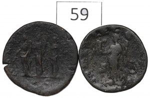Roman Empire, Septimius Severus, Lot of ae