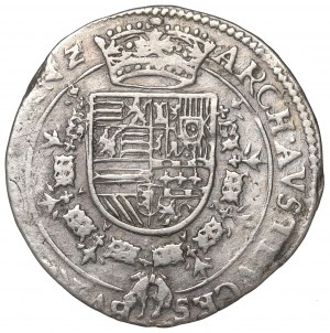 Spanish Netherlands, Albert and Elisabeth, Flandres, 1/4 patagon