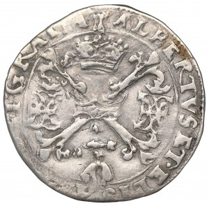 Spanish Netherlands, Albert and Elisabeth, Flandres, 1/4 patagon