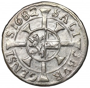 Austria, Salzburg, Bishopic of, 1 kreuzer 1682