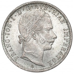 Austria, Franz Joseph, 1/4 florin 1862