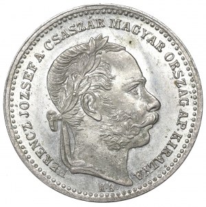 Hungary, 20 krajczar 1868